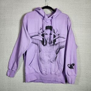 Olivia Rodrigo Womens M Purple Graphic Hoodie Guts